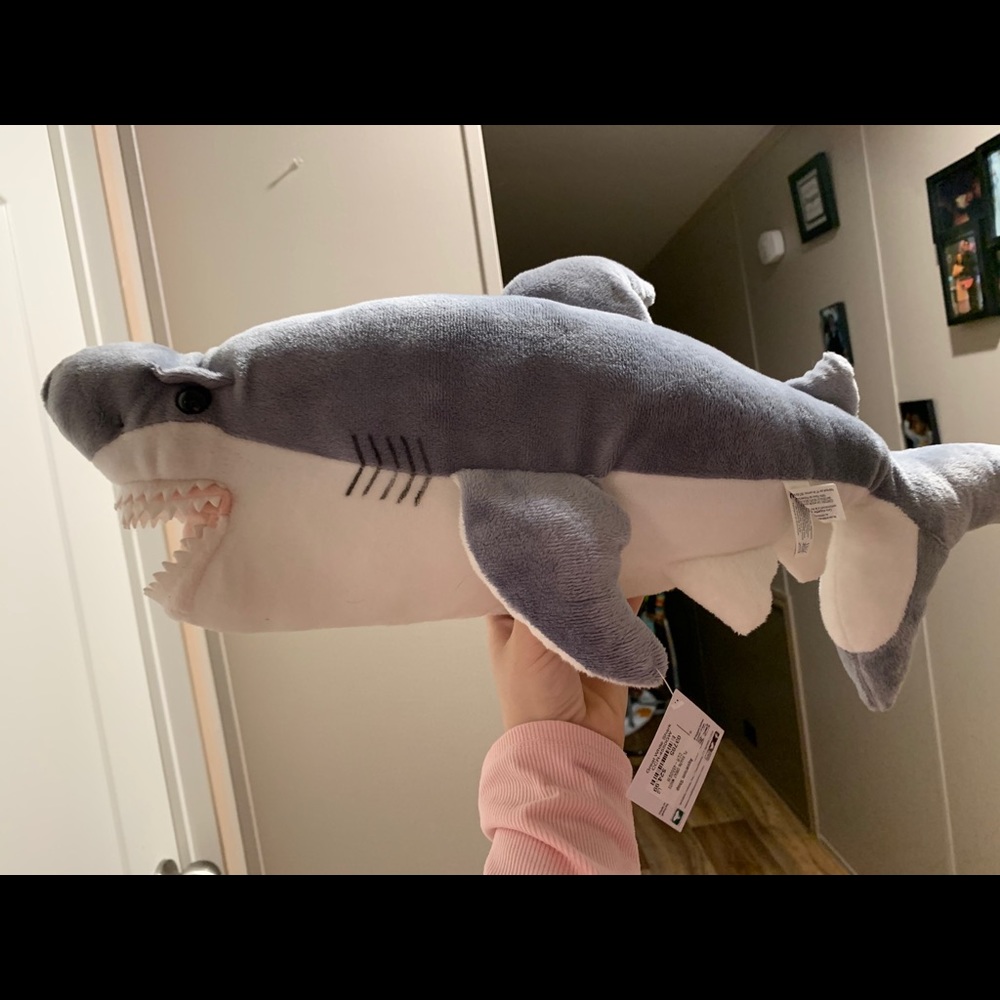Plush Great White Shark